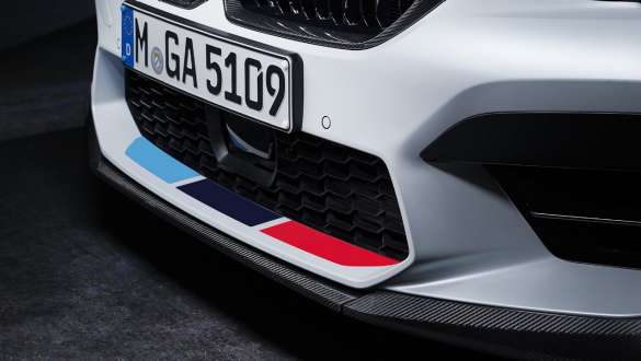 Karbonowy splitter przedni M Performance.