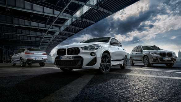 Modele BMW X z akcesoriami BMW M Performance Parts.