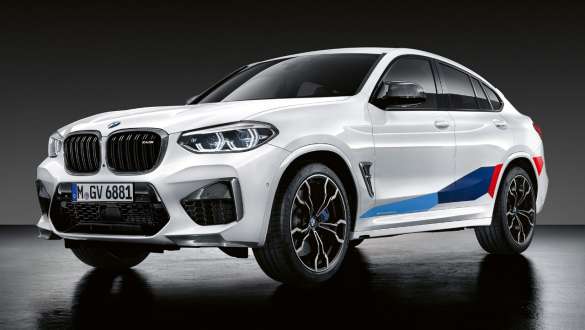 BMW X4M z akcesoriami BMW M Performance Parts.