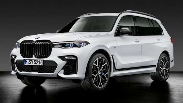 BMW X7 z akcesoriami BMW M Performance Parts.